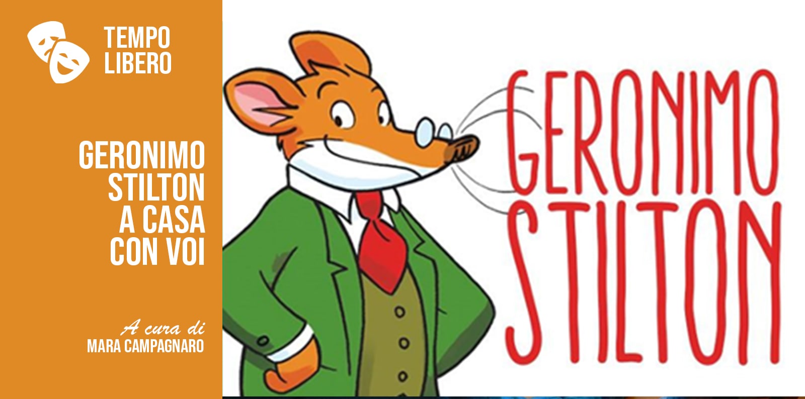 GERONIMO STILTON A CASA CON VOI 